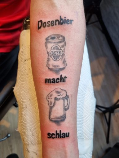 Kunstvolles Tattoo-Design in Prüm